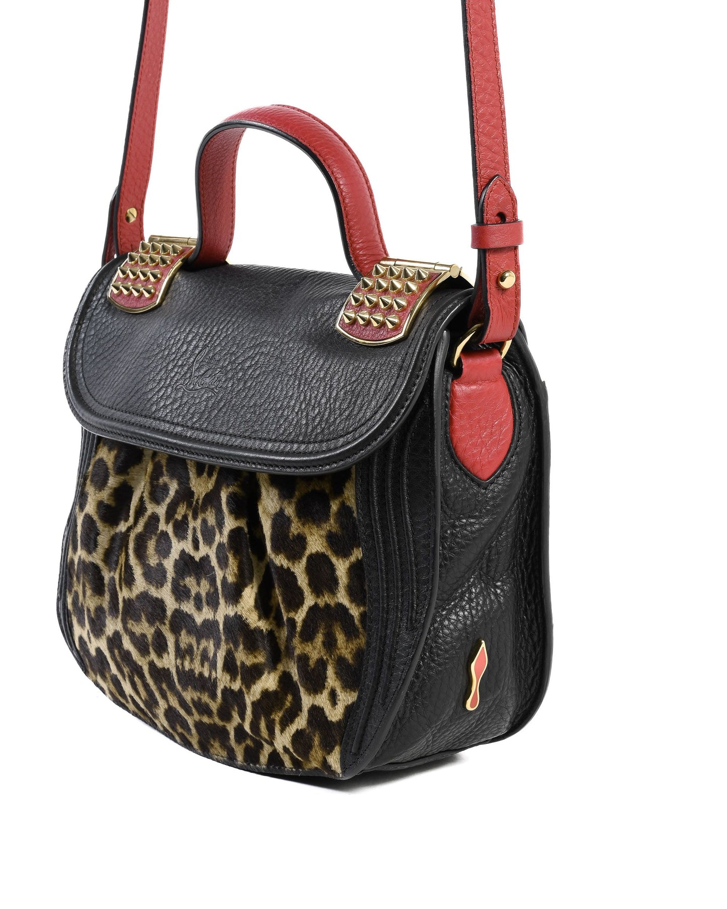 Christian Louboutin ladies handbag Dompteuse Messenger Pony