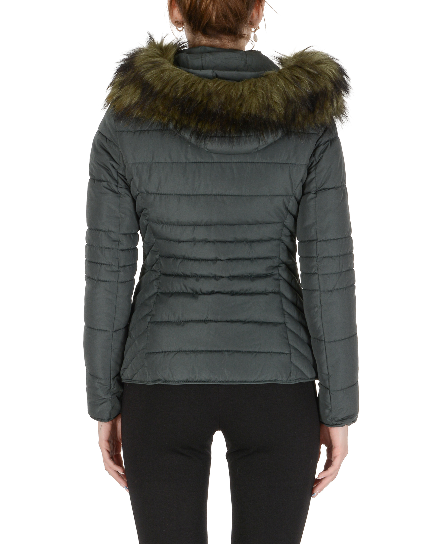 19V69 Italia Womens Jacket Dark Green VIRNA DARK GREEN