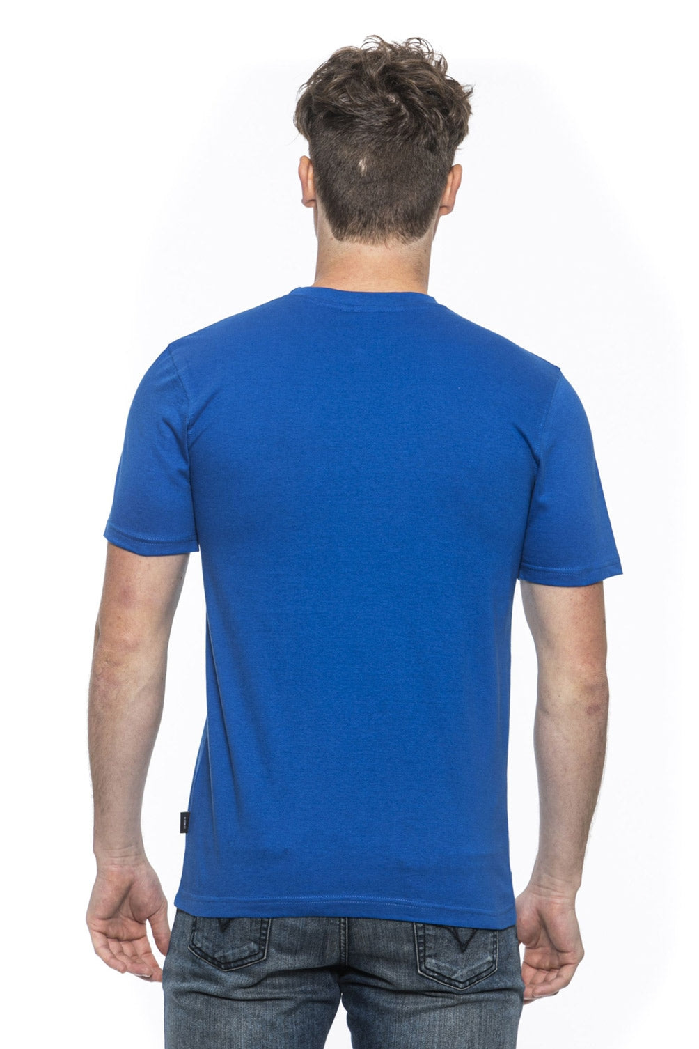 19V69 Italia Mens T-Shirt Blue MIKE ROYAL BLUE