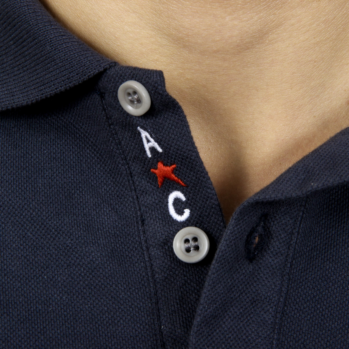 Andrew Charles Mens Polo Short Sleeves Dark Blue SEFU