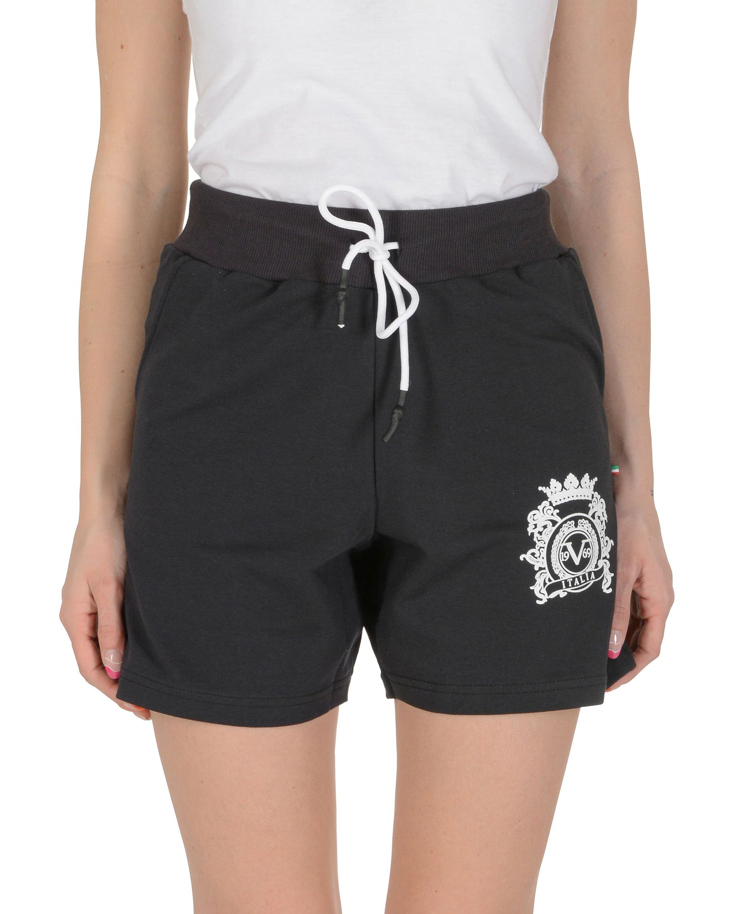19V69 Italia Womens Short Pants Dark Grey NAMI DARK GREY
