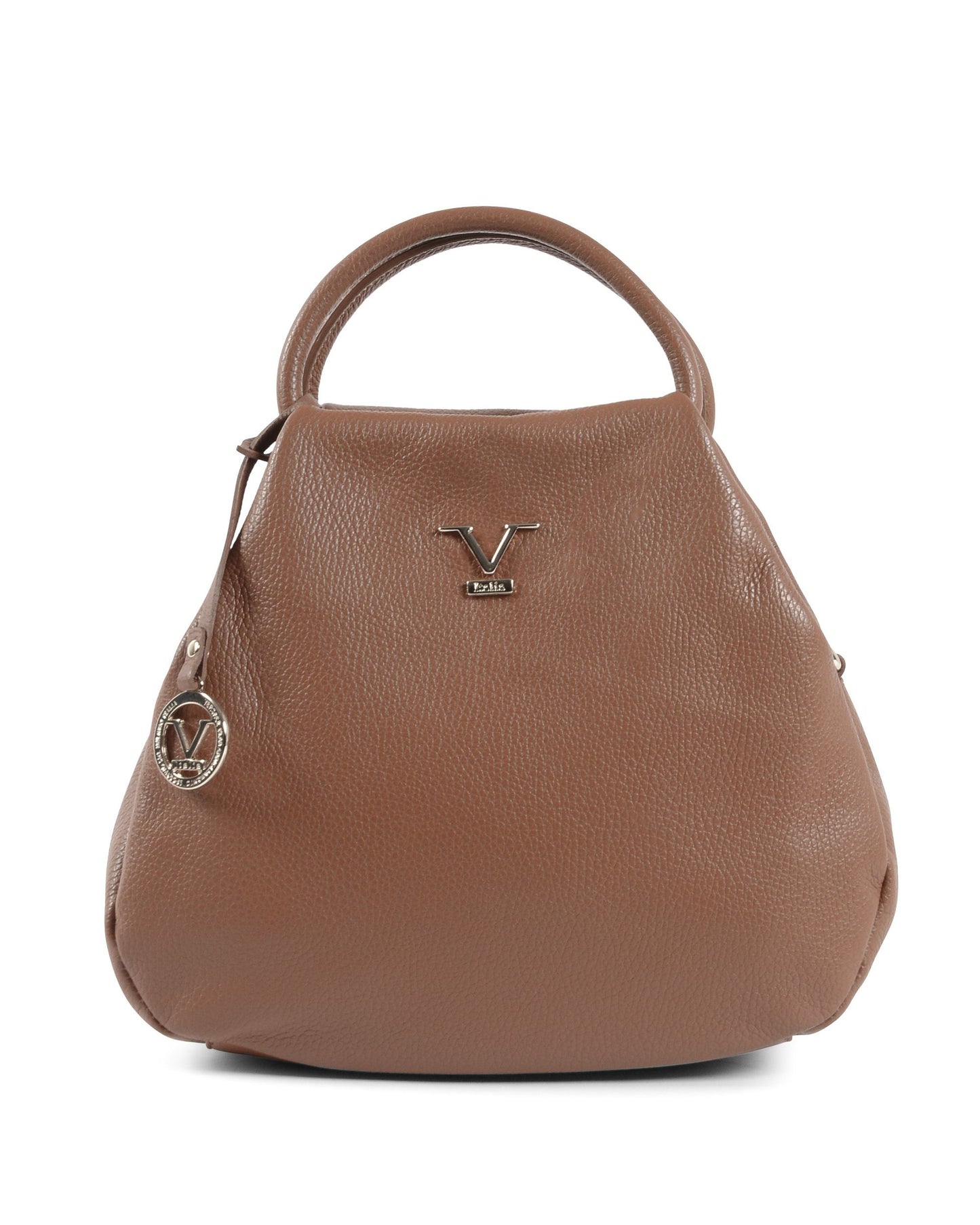 V Italia Womens Handbag Tan V10312 52 DOLLARO CUOIO