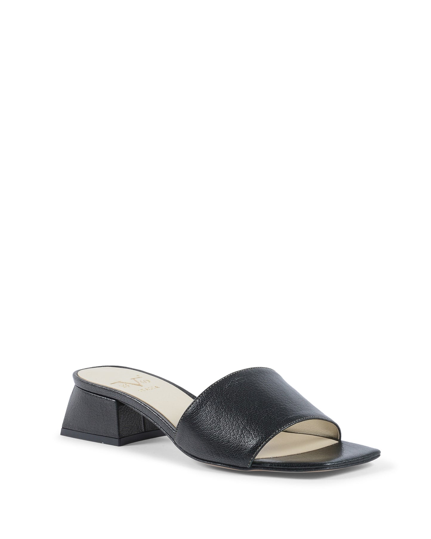 19V69 Italia Womens Sandal Black NEPER MARBLE GREEN