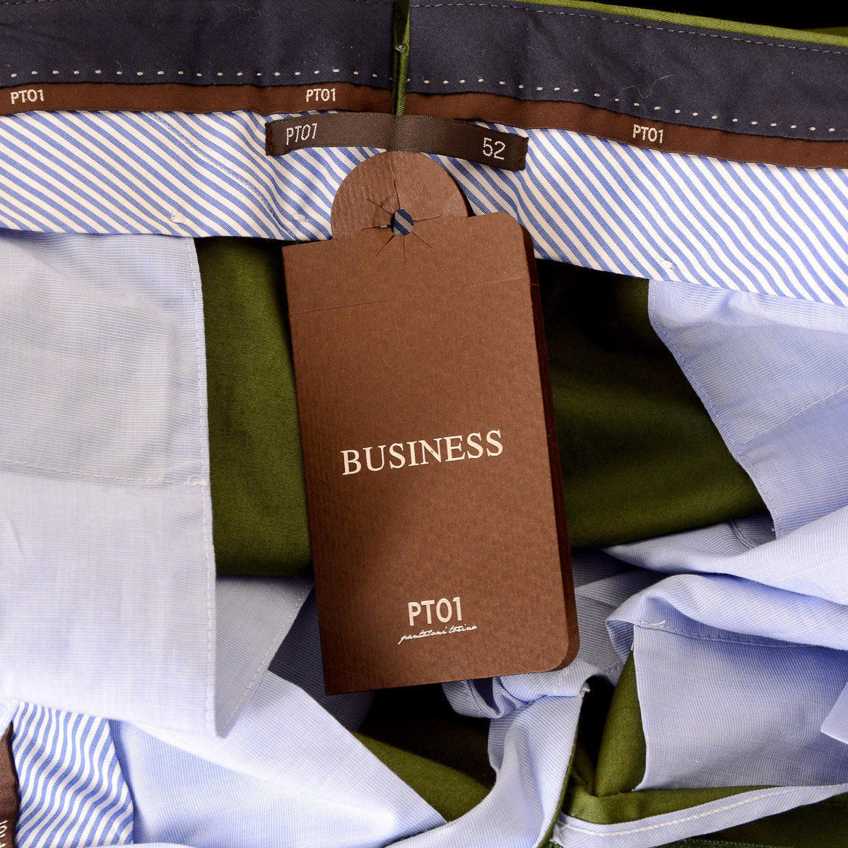 PT01 Mens Pants Green BUSINESS