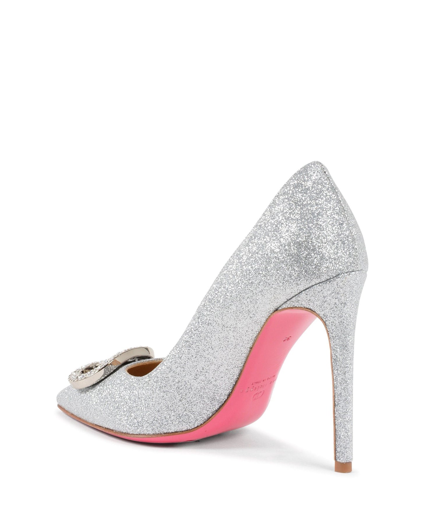 Cindarella Pump Bright Silver