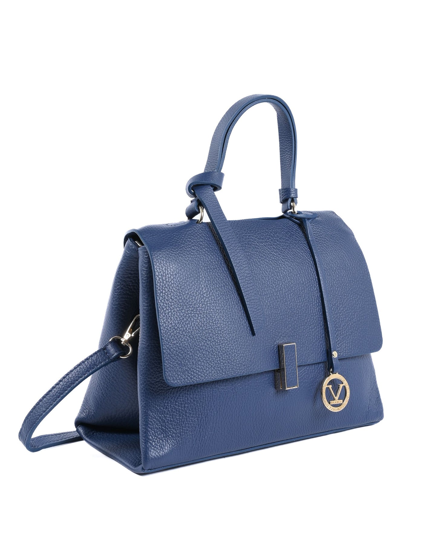 V Italia Womens Handbag 10520 DOLLARO BLUE JEANS