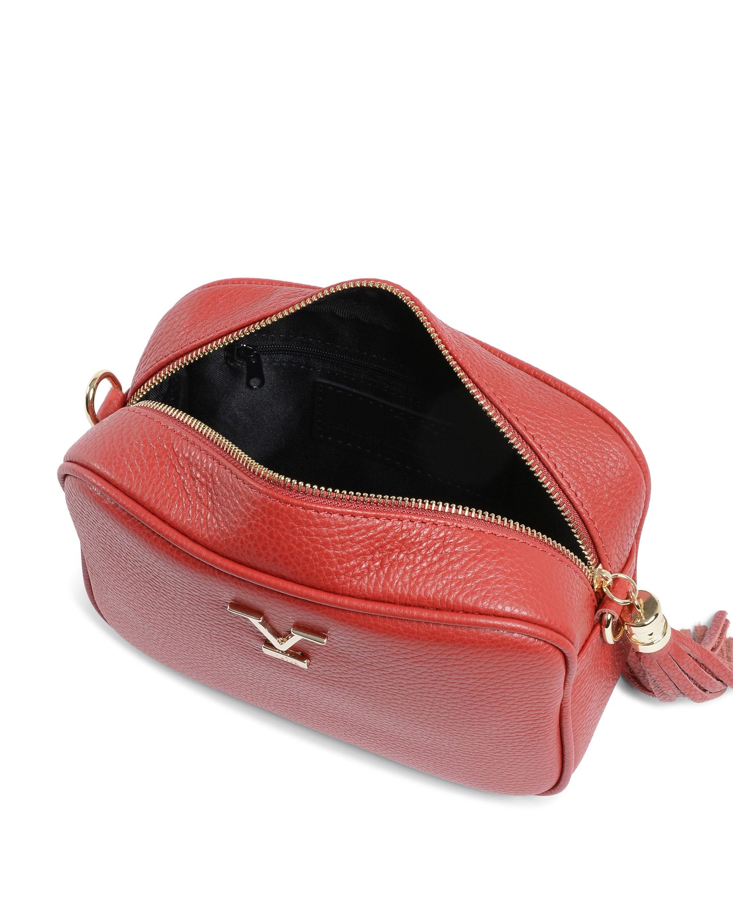 V Italia Womens Handbag Purple 10730 DOLLARO PRUGNA