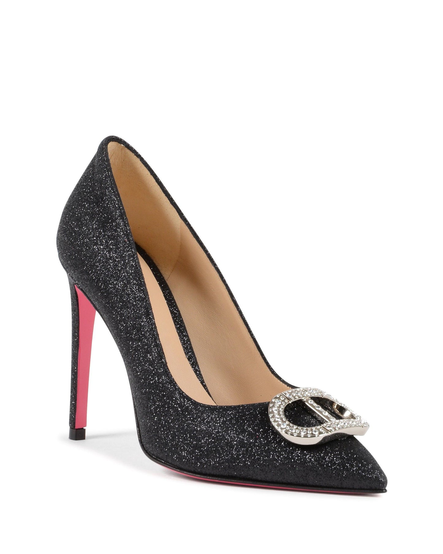 Cindarella Pump Bright Black