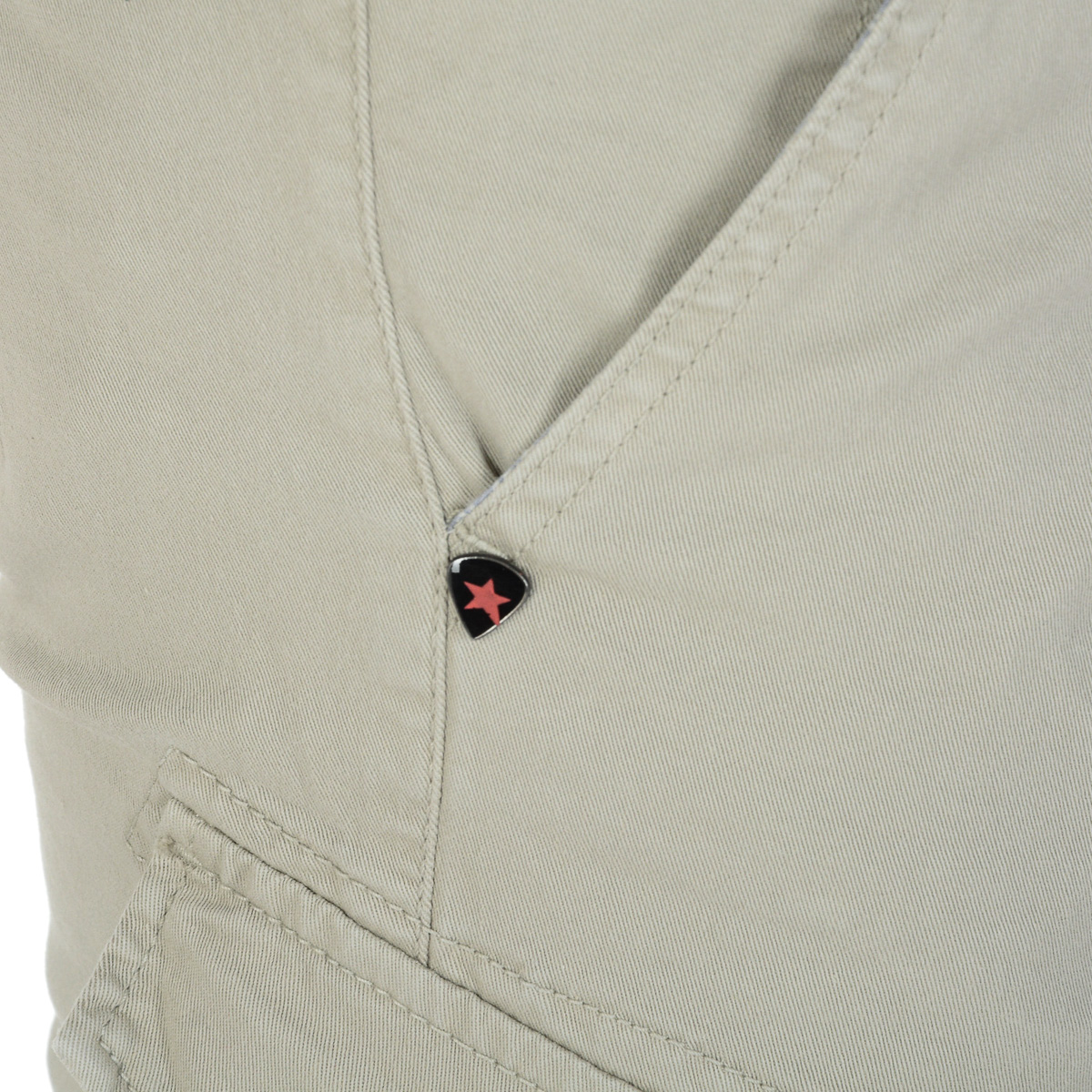 Andrew Charles Mens Shorts Taupe JAKO