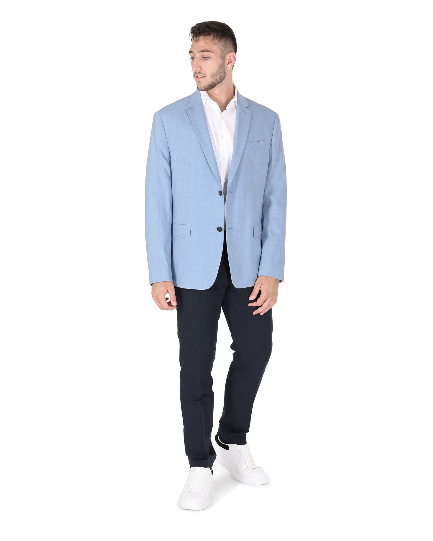 Calvin Klein Mens Blazer Blue K10K103961483