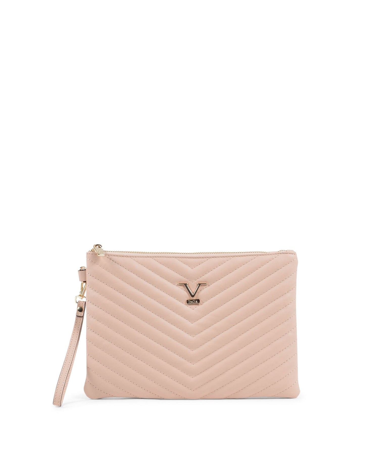 V Italia Womens Clutch Pink V613 52 SAUVAGE BLUSH