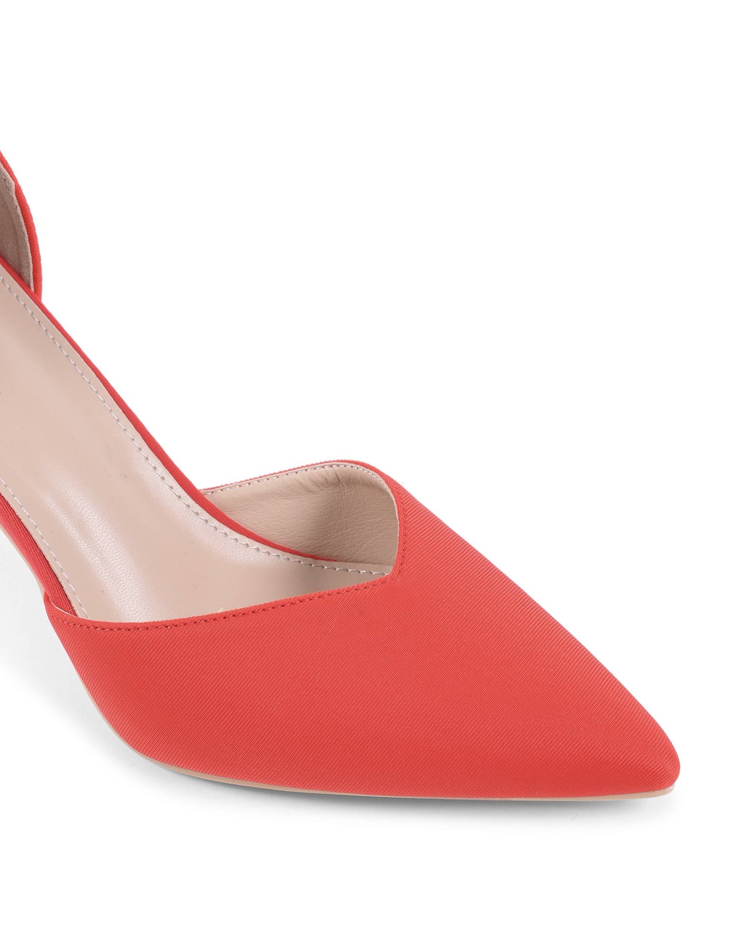 19V69 Italia Womens Ankle Strap Pump Red F2929 ROSSO