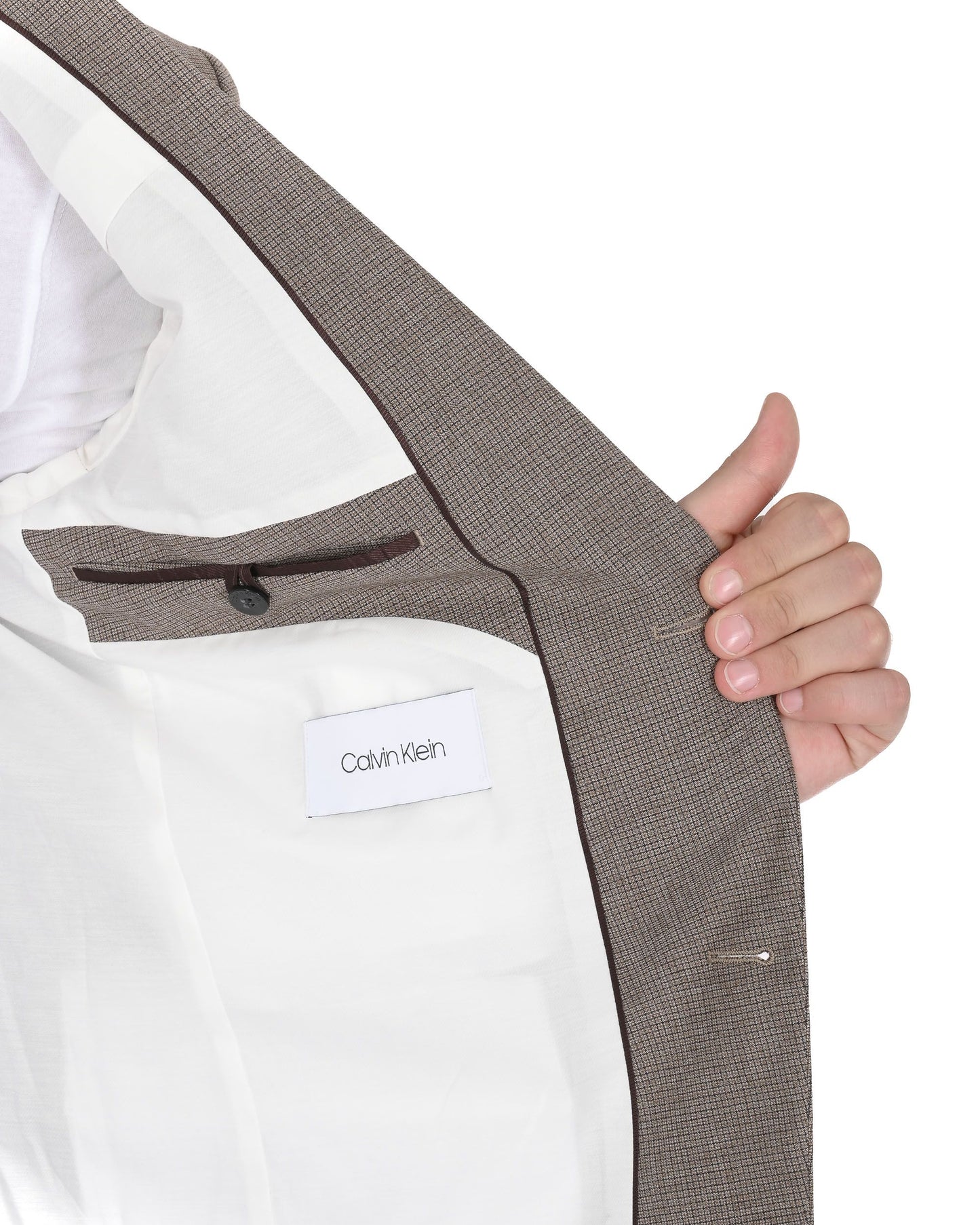 Calvin Klein Mens Blazer Beige K10K103880287