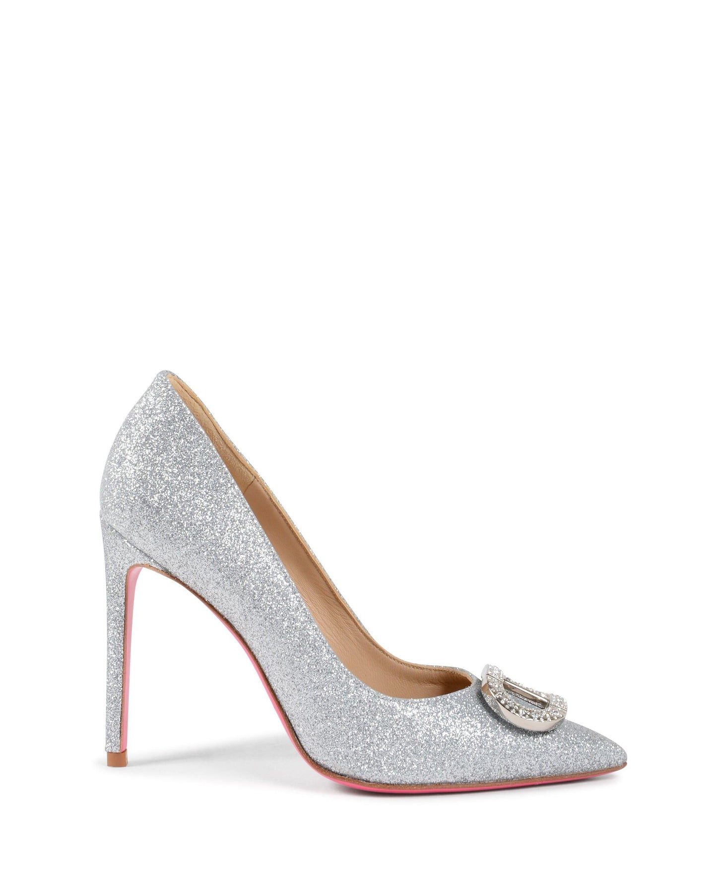 Cindarella Pump Bright Silver