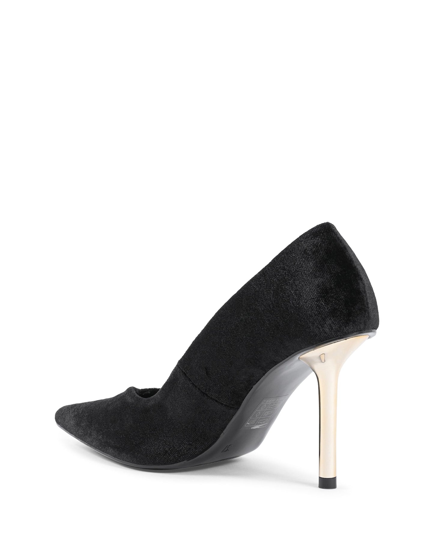 19V69 Italia Womens Pump Black HF091 NERO