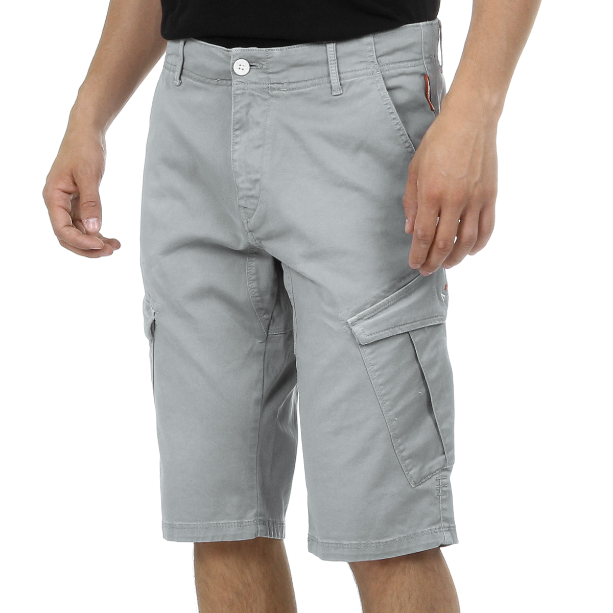 Andrew Charles Mens Shorts Light Grey JAKO
