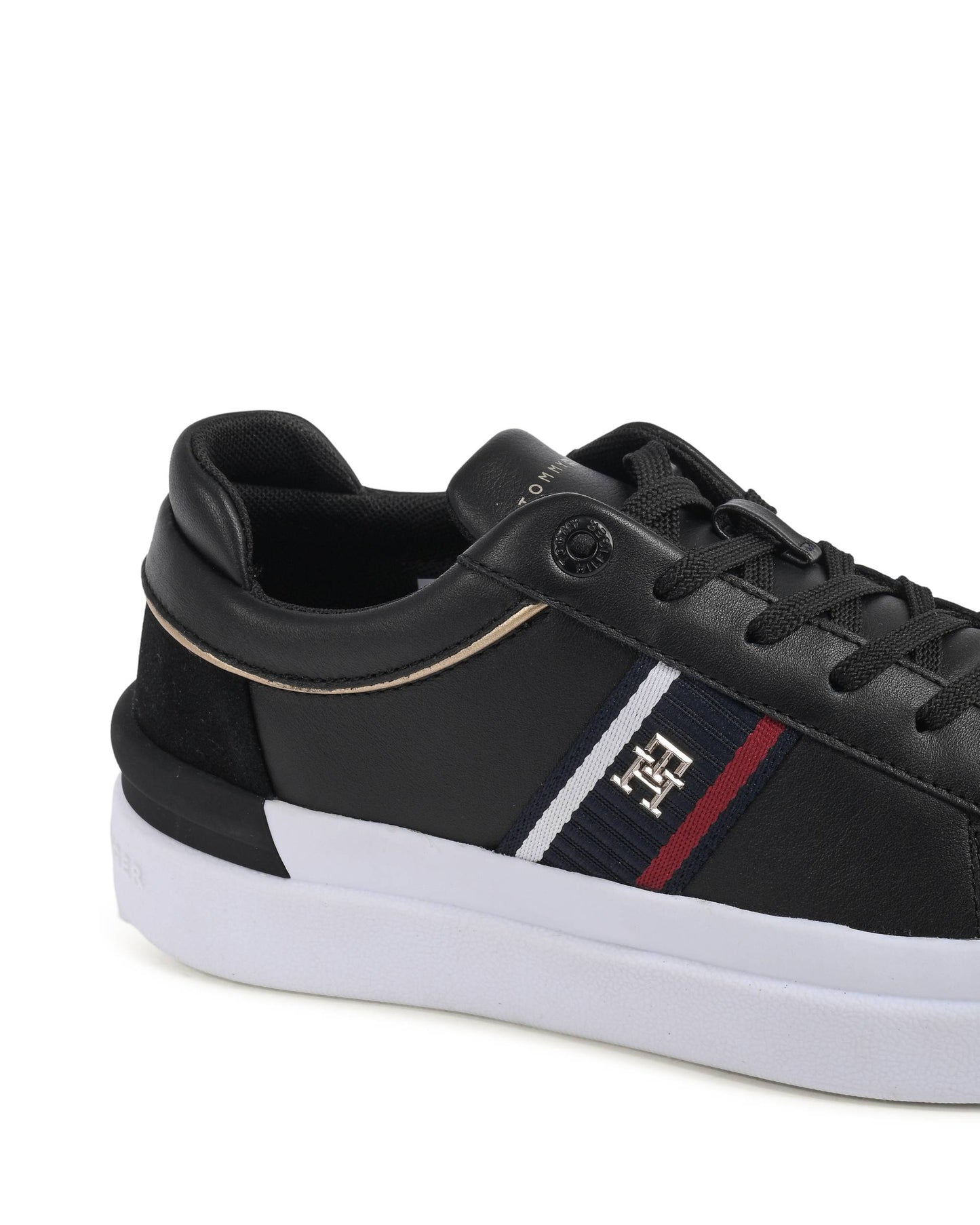 Tommy Hilfiger Womens Sneaker Black FW0FW07387BDS