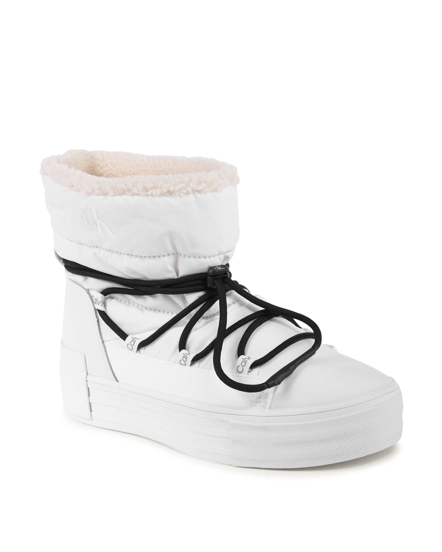 Calvin Klein Womens Sneaker White YW0YW01181YBR