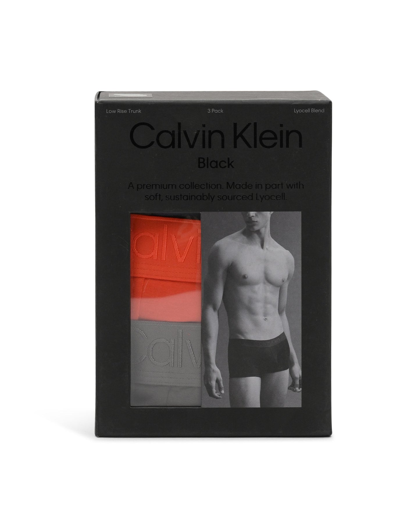 Calvin Klein Mens Low Rise Trunk 000NB3651AMGY