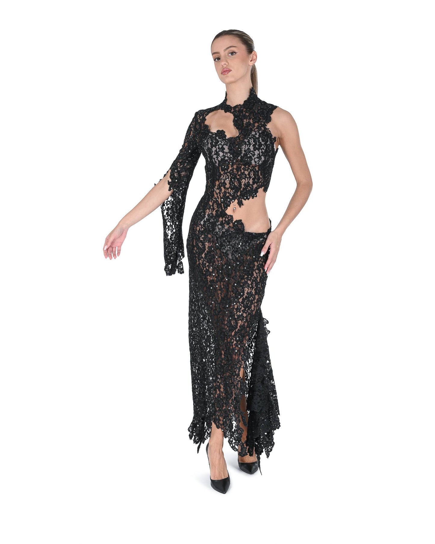 Alex.McQueen Womens Dress 799075QZAMX 1000 801