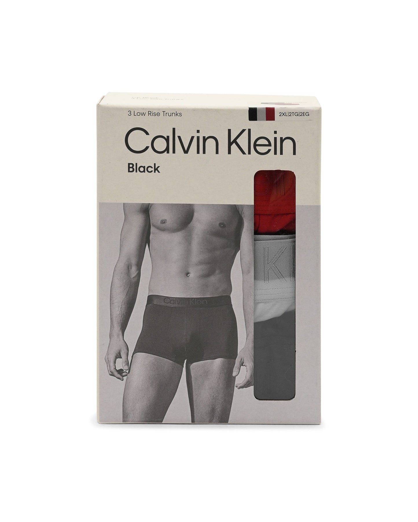 Calvin Klein Mens Low Rise Trunk 000NB3651A33W