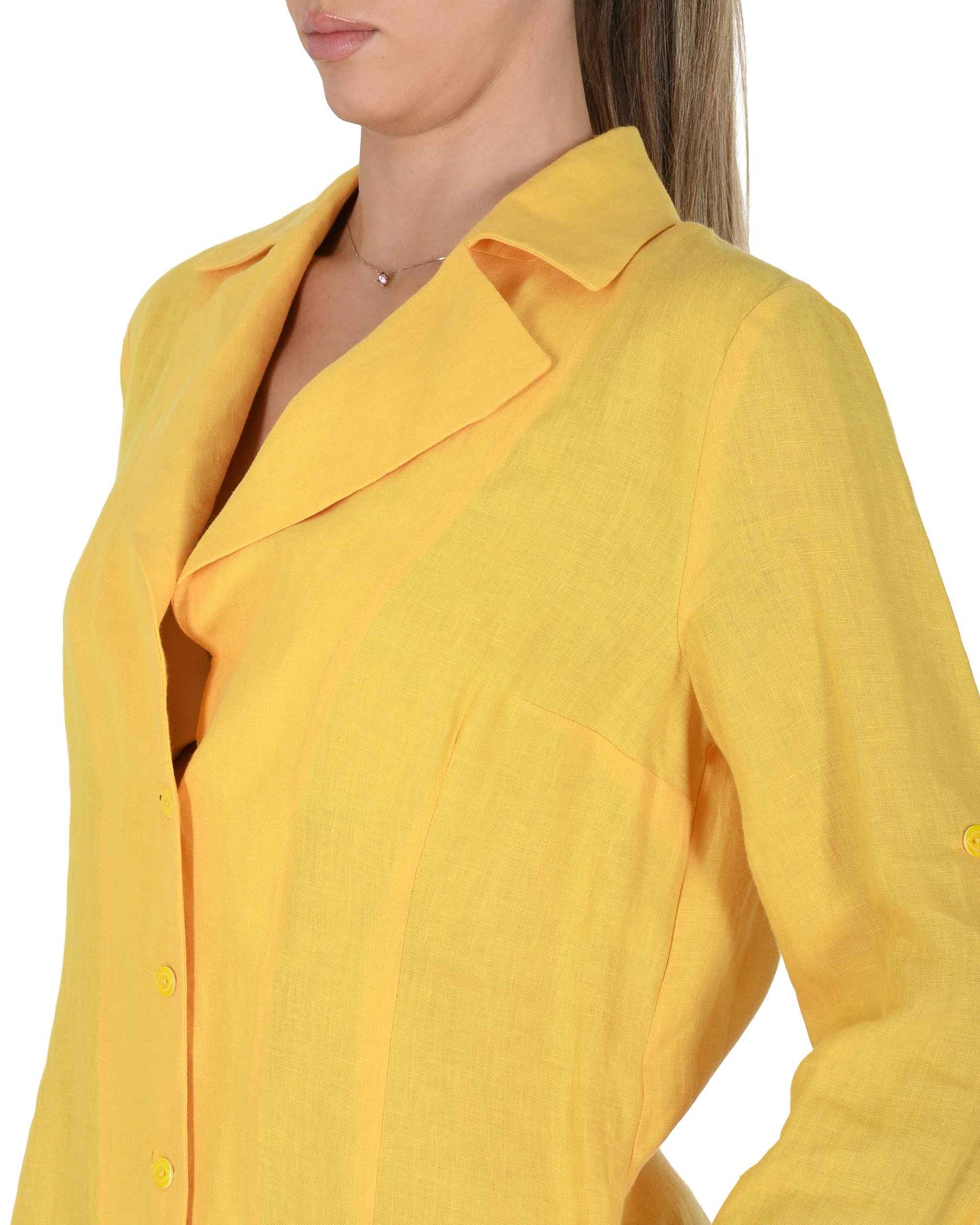 Nevro Womens Dress KROKOS YELLOW DRESS 301