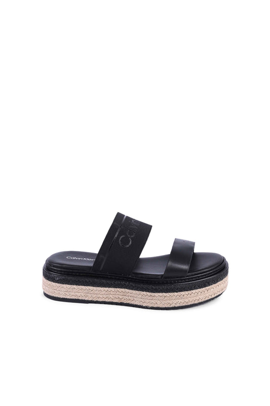 Calvin Klein Womens Wedge Black HW0HW01966BEH