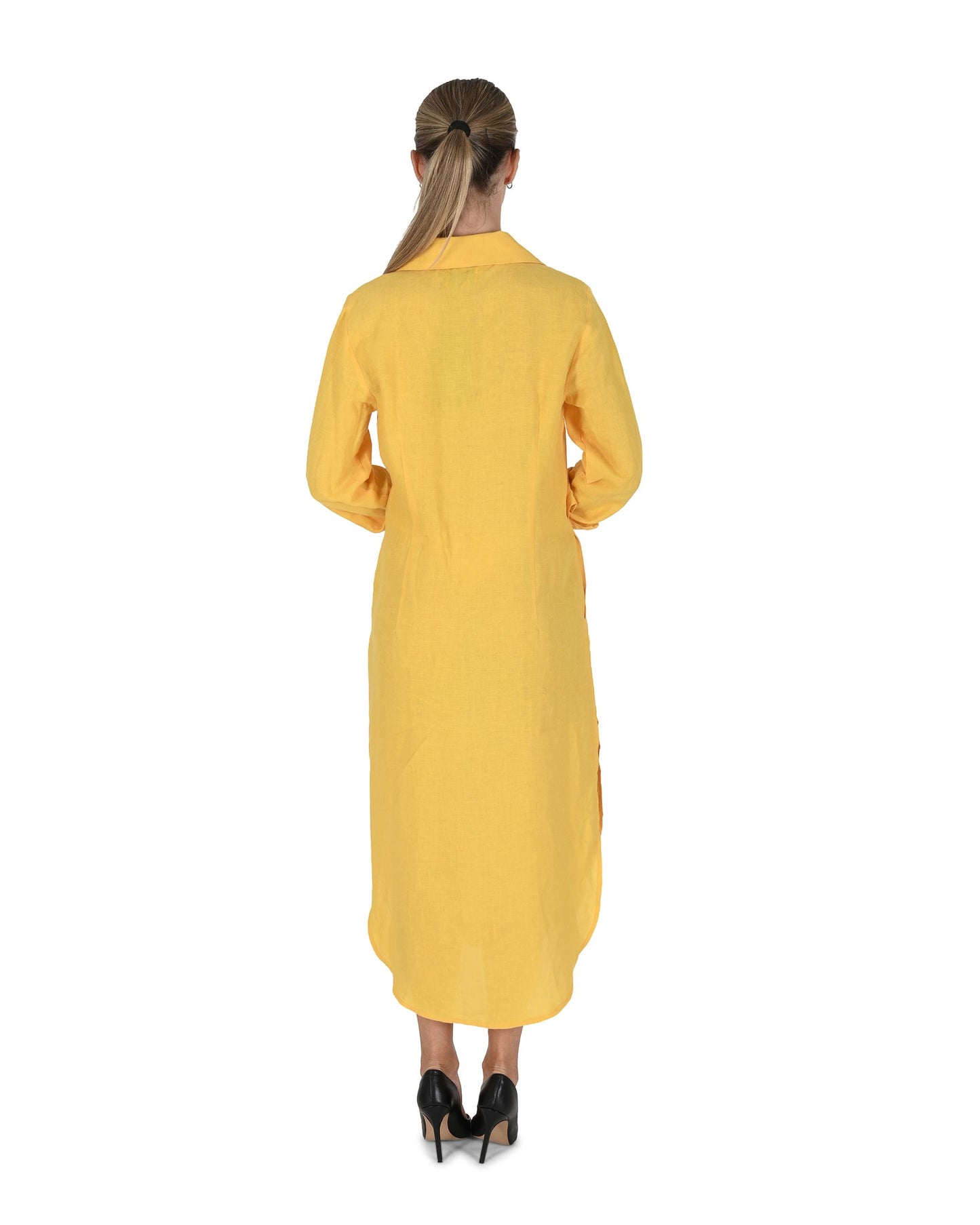 Nevro Womens Dress KROKOS YELLOW DRESS 301