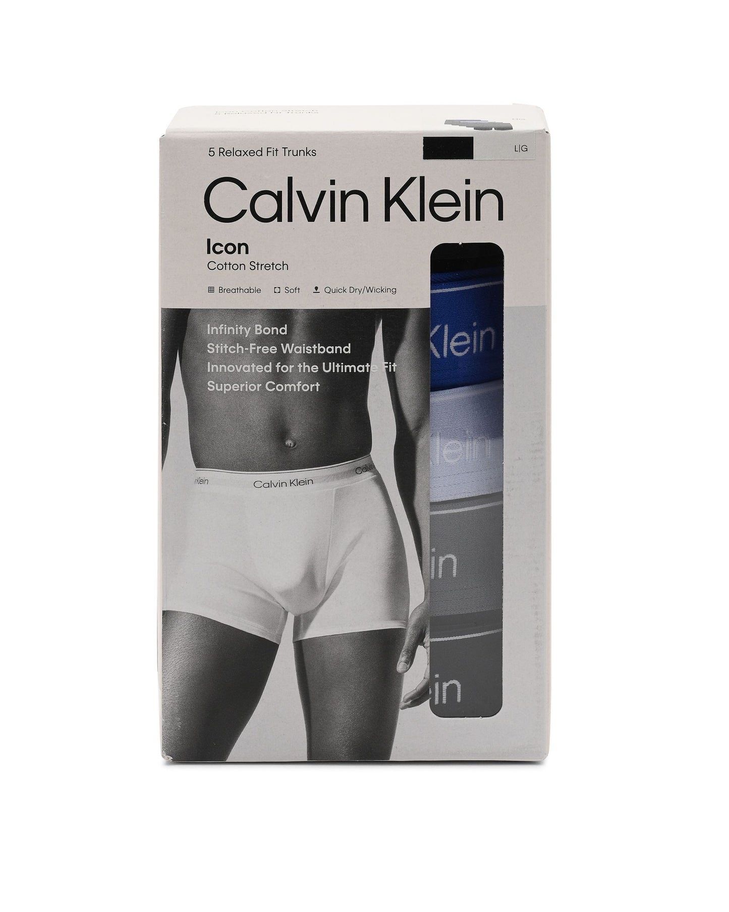 Calvin Klein Mens Trunk LV00NB44370GN