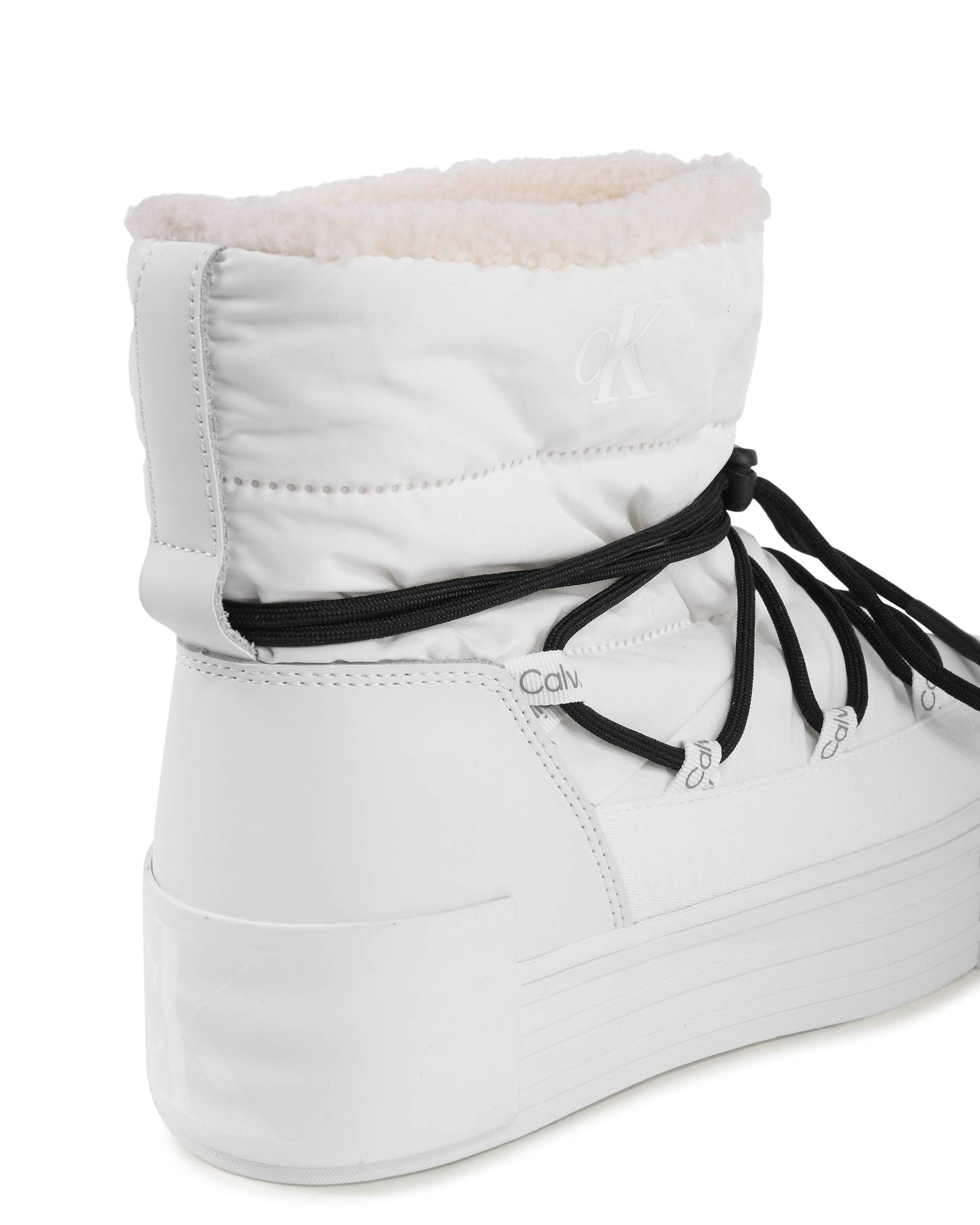 Calvin Klein Womens Sneaker White YW0YW01181YBR