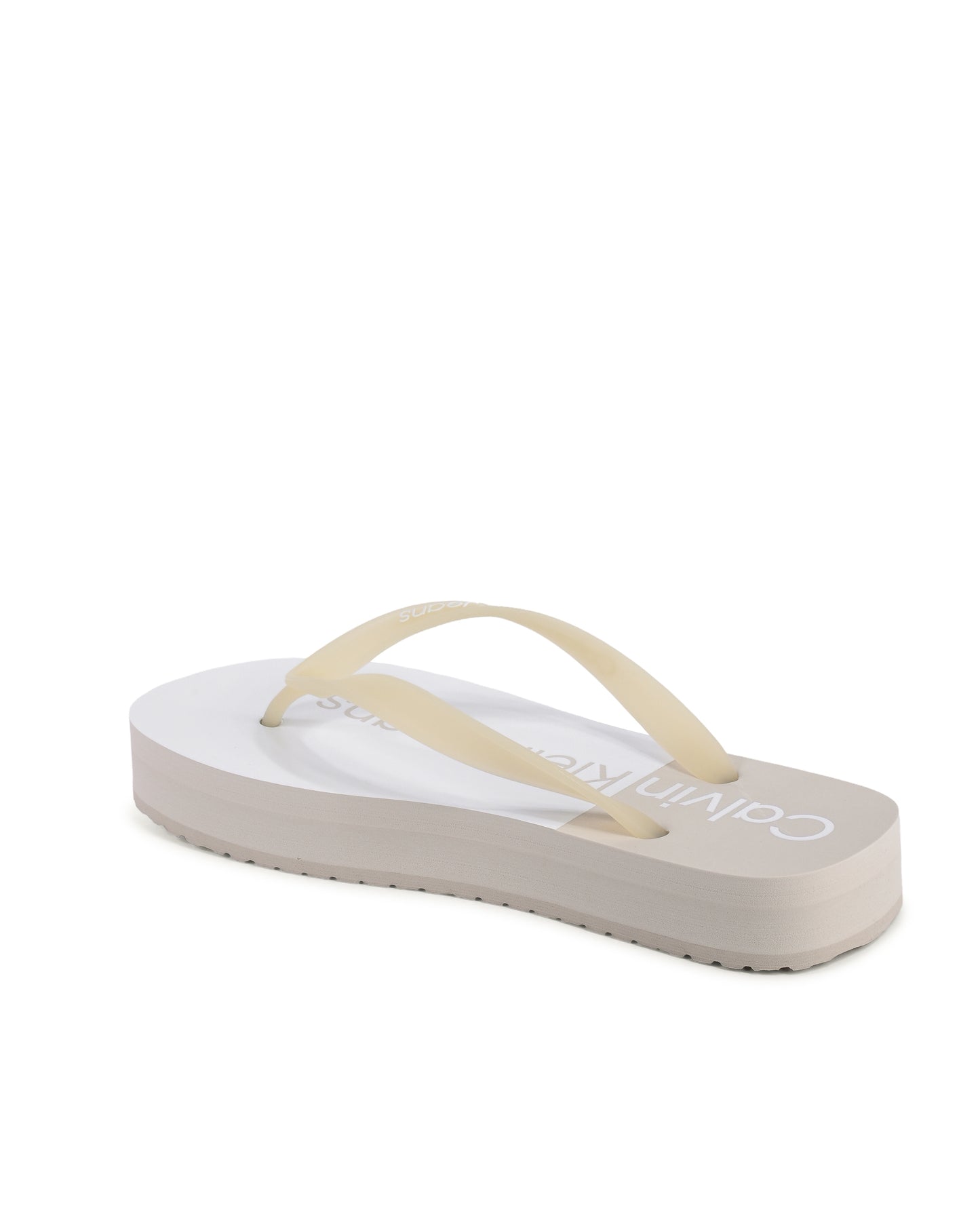 Calvin Klein Womens Flip Flop Black YW0YW0161701N