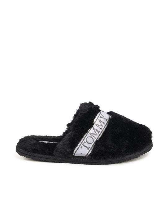 Tommy Hilfiger Womens Slipper Black FW0FW07595BDS