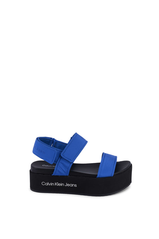 Calvin Klein Womens Sandal Blue YW0YW00965CGD