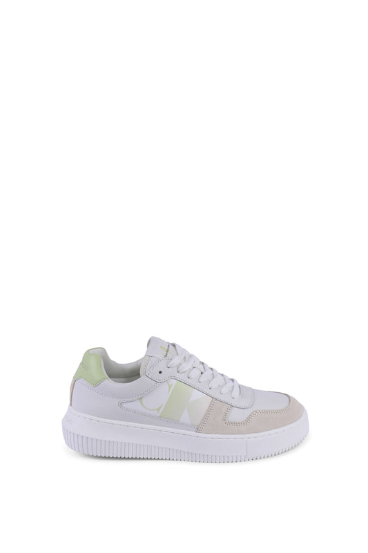 Calvin Klein Womens Sneaker White YW0YW0144502U
