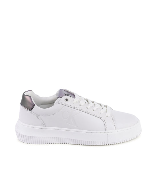 Calvin Klein Womens Sneaker White YW0YW0120201T
