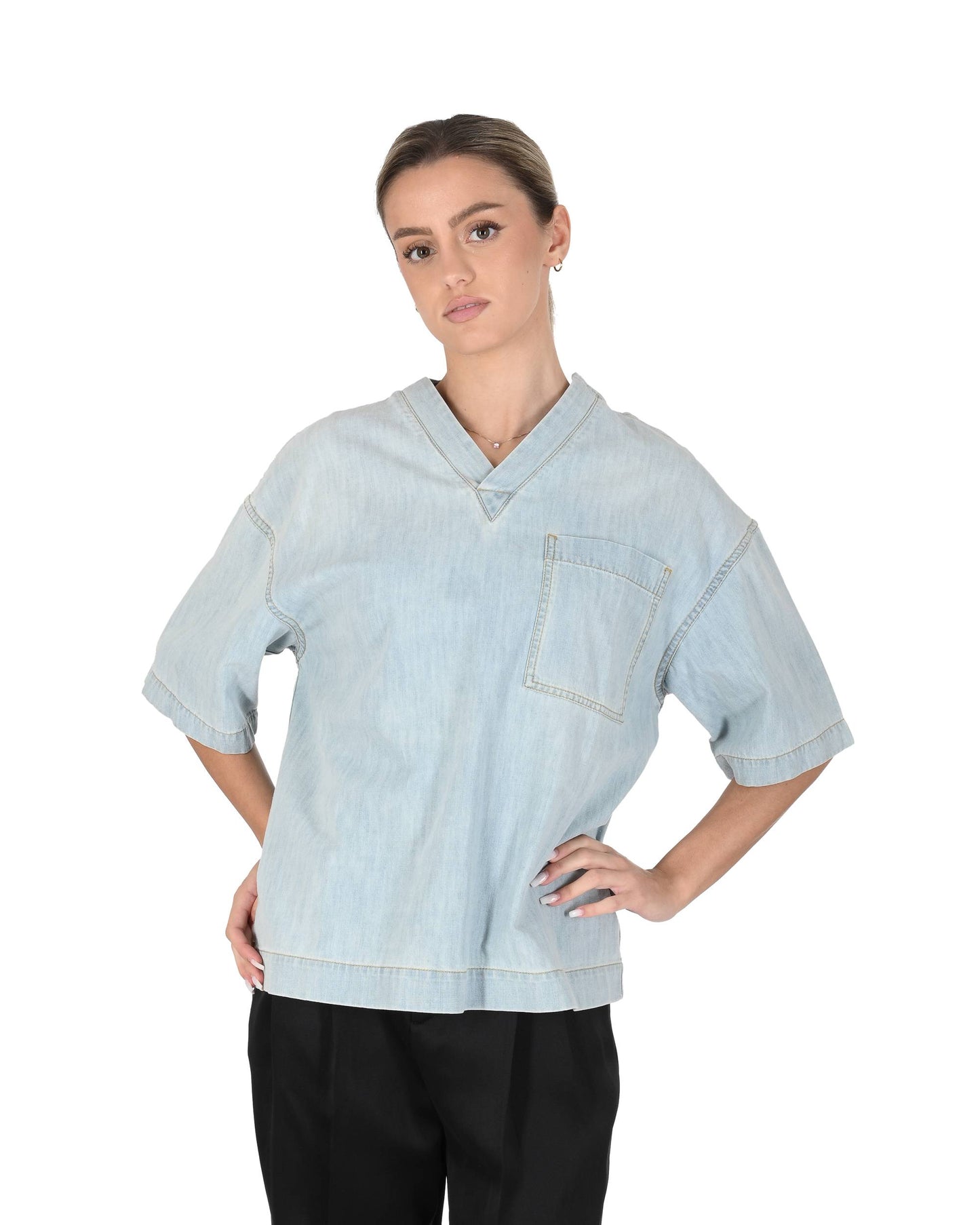 Bot.Veneta Womens Blouse 774676V3N60 4946 4946