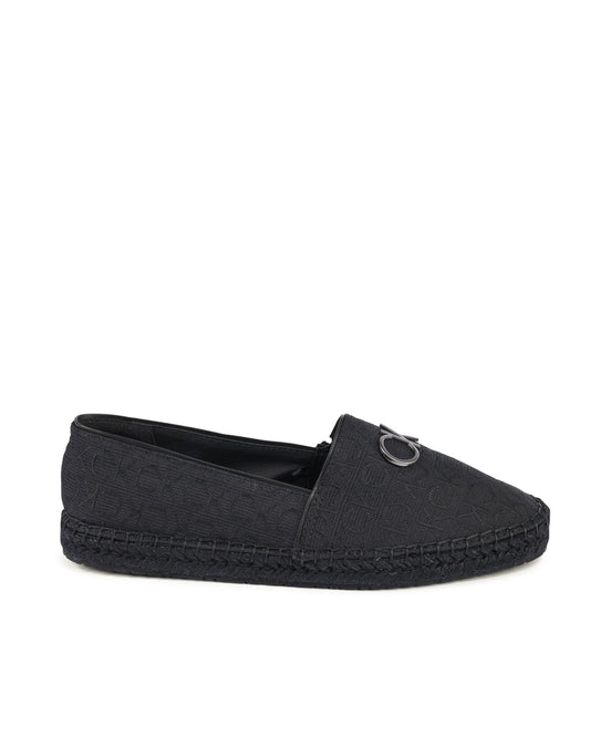 Calvin Klein Womens Espadrilles Black HW0HW014580GN
