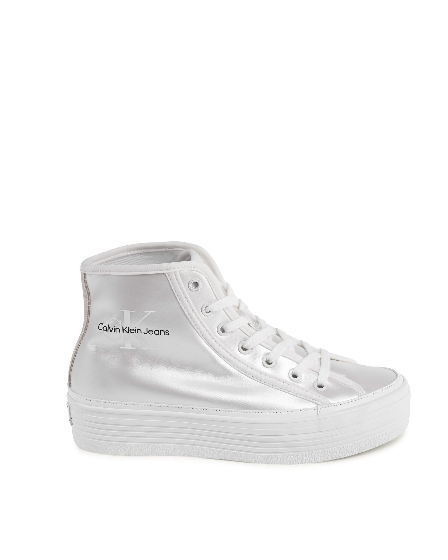 Calvin Klein Womens Sneaker White YW0YW01226YBR