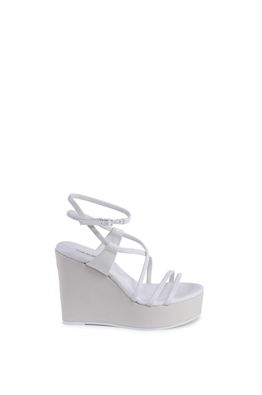 Calvin Klein Womens Wedge White HW0HW019520K9