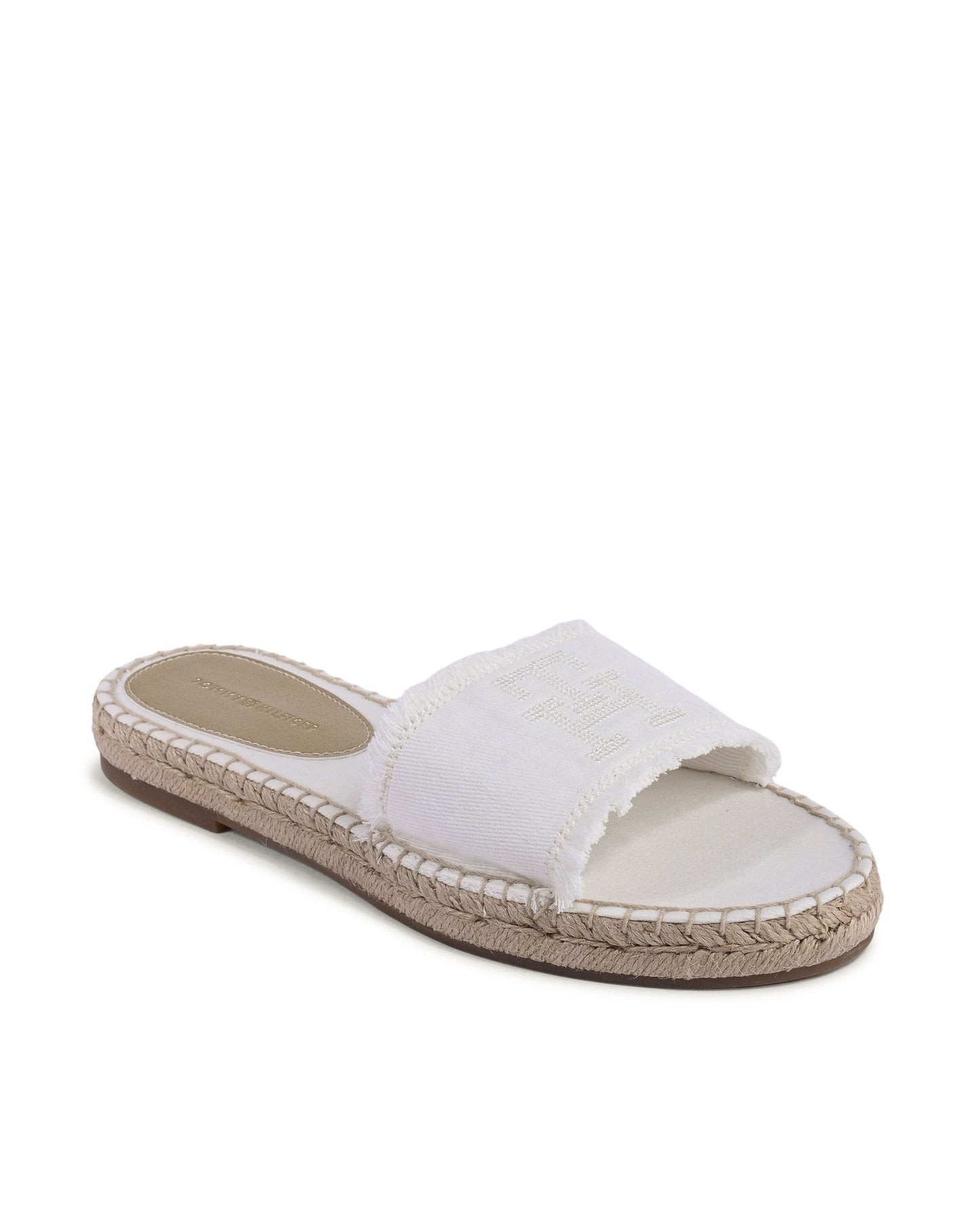 Tommy Hilfiger Womens Espadrilles White FW0FW071030LE