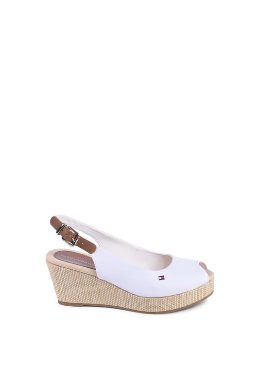 Tommy Hilfiger Womens Wedge White FW0FW04788YBL