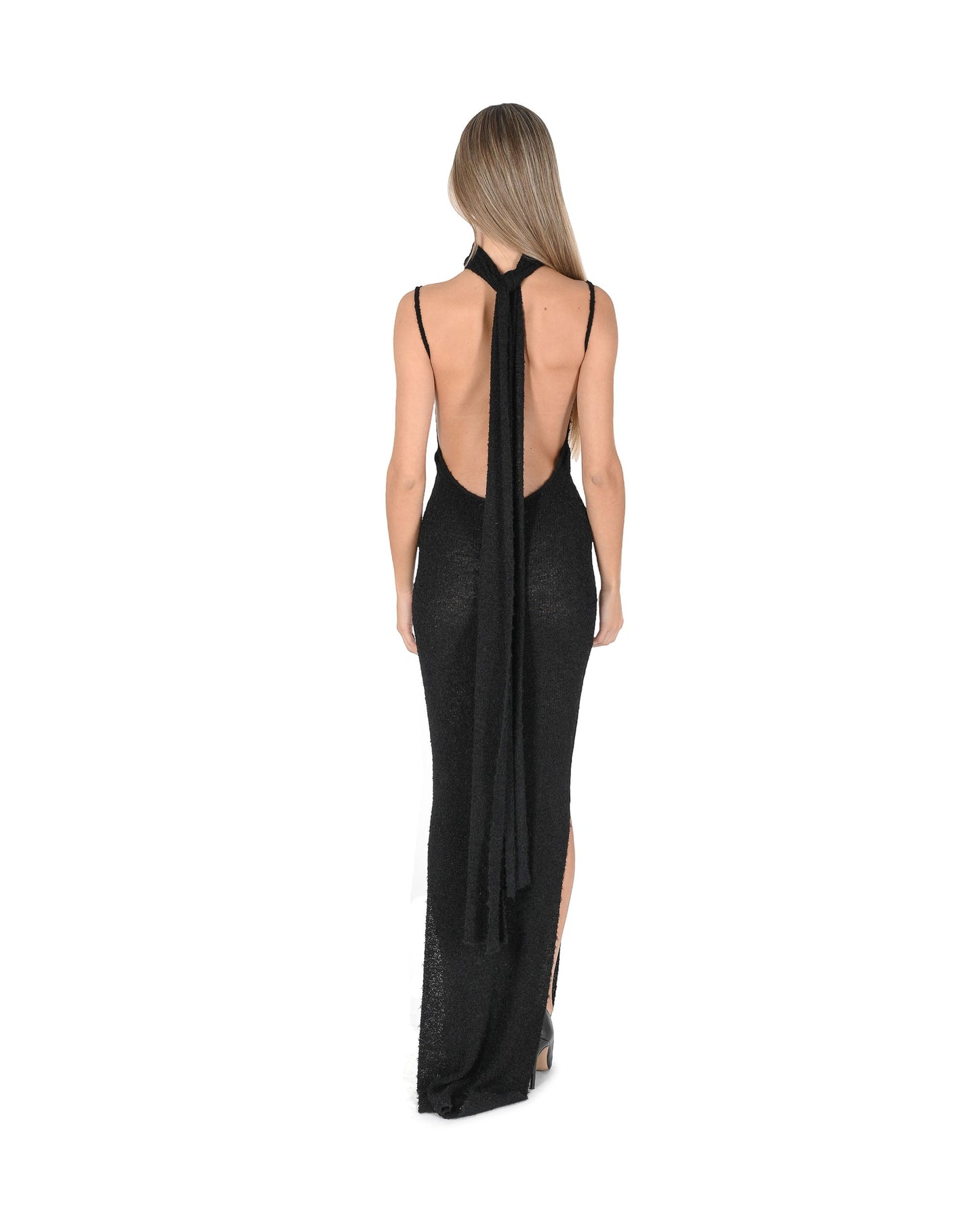 Aya Muse Womens Dress AMPF2403 BLACK 801