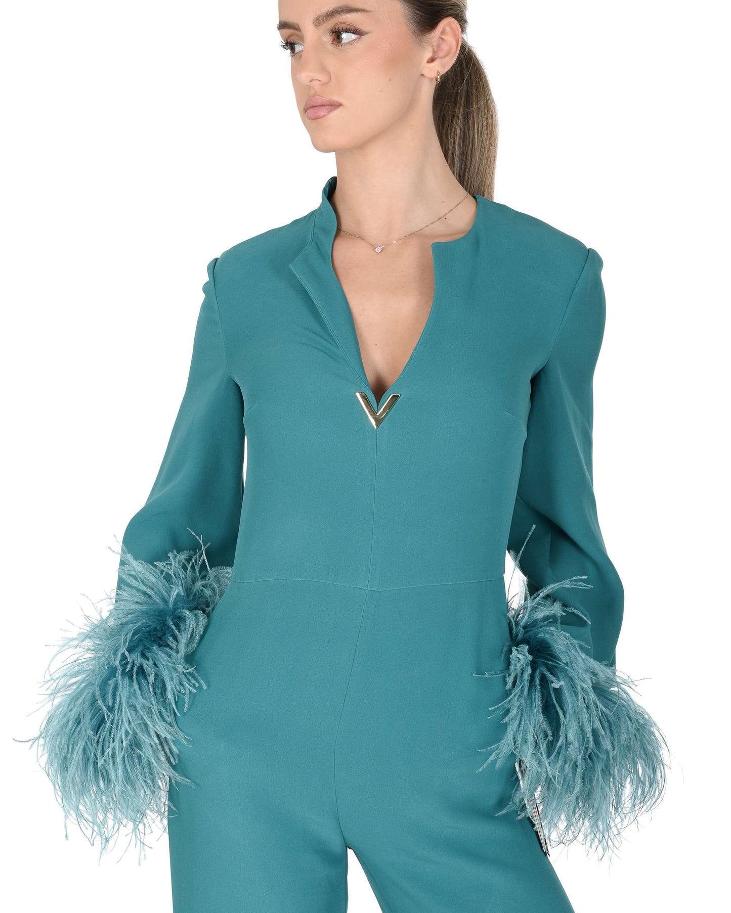 Valentino Womens Jumpsuit VE3J01MM ZGJ 401