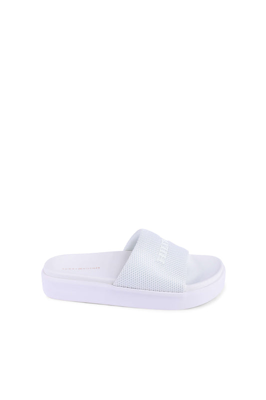 Tommy Hilfiger Womens Slide White FW0FW07828YBL