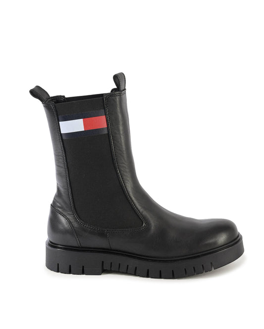 Tommy Hilfiger Womens Boots Black EN0EN02315BDS