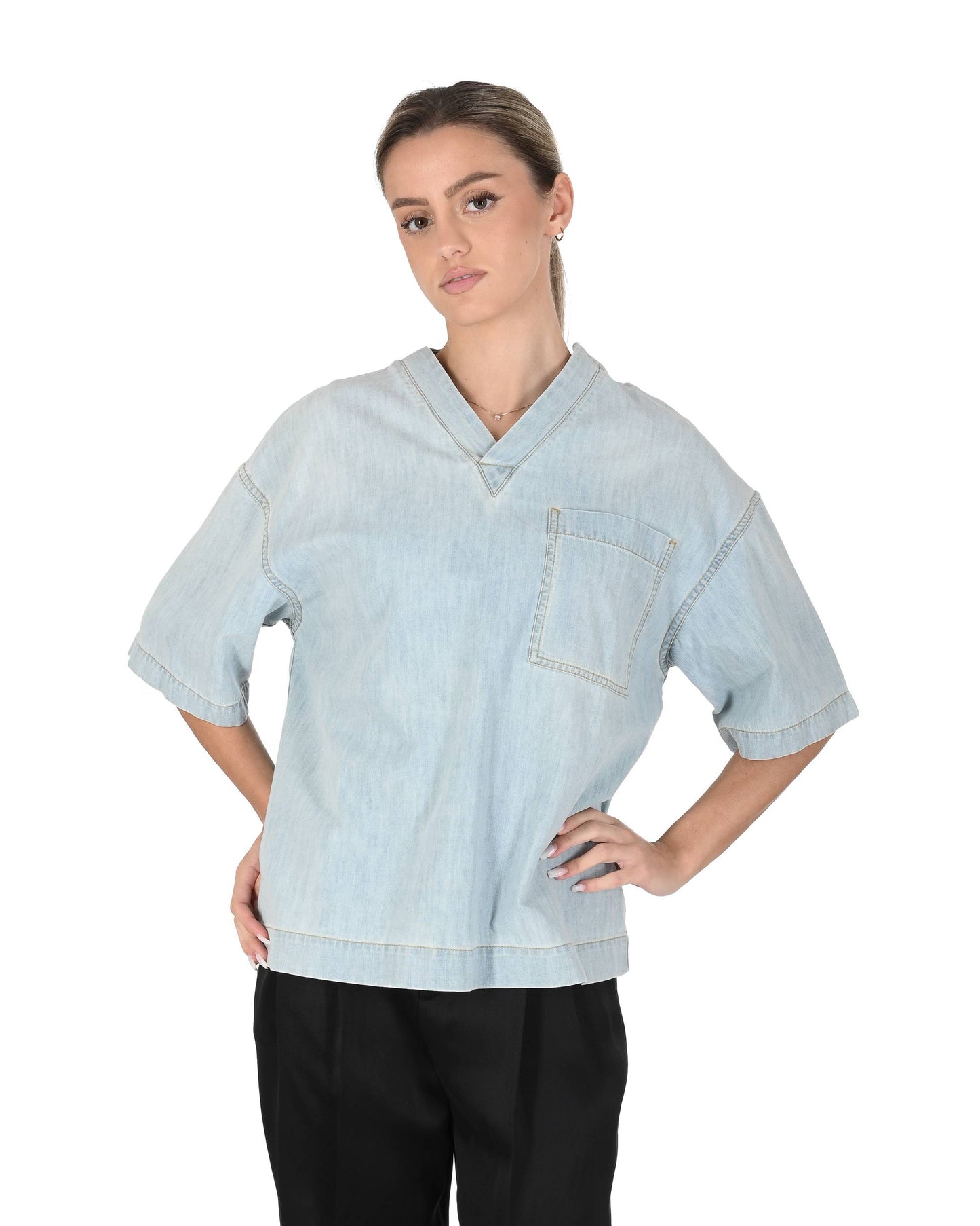 Bot.Veneta Womens Blouse 774676V3N60 4946 4946