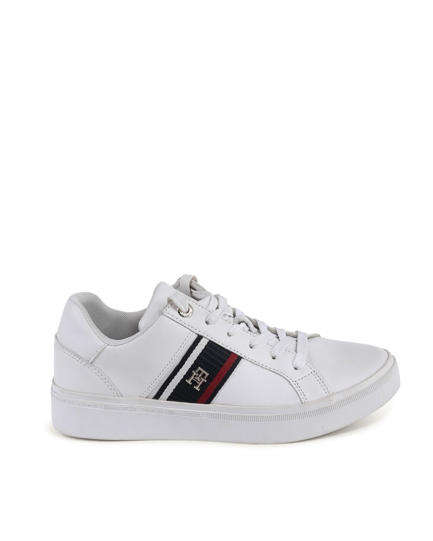 Tommy Hilfiger Womens Sneaker White FW0FW07379YBS
