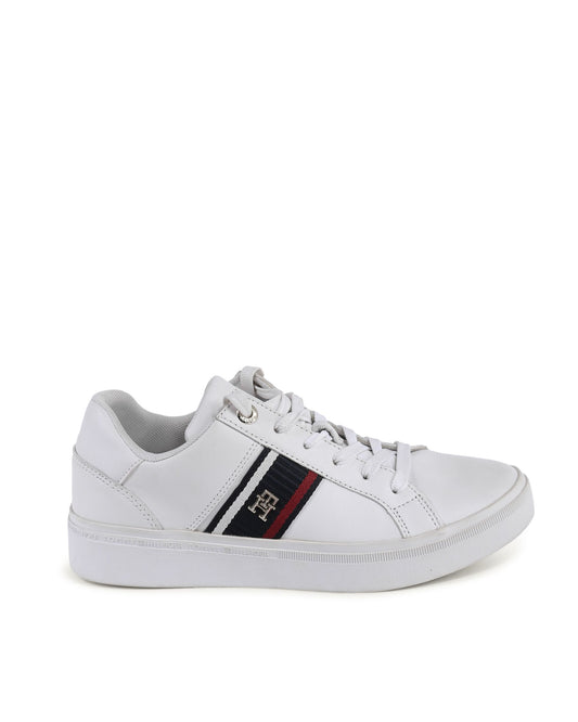 Tommy Hilfiger Womens Sneaker White FW0FW07379YBS