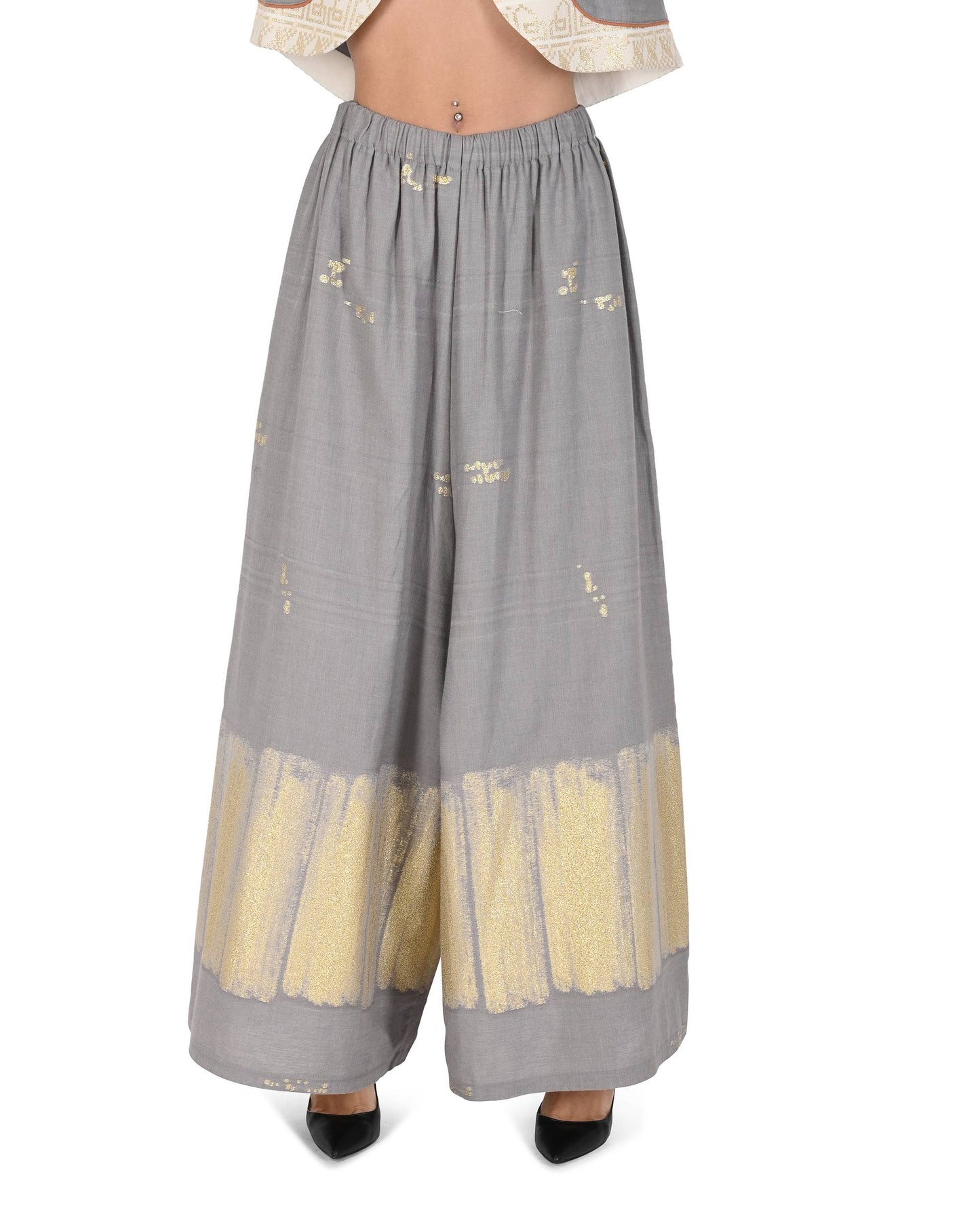 Mykonos Womens Trouser ANAVYSSOS GREY BRUSH 802