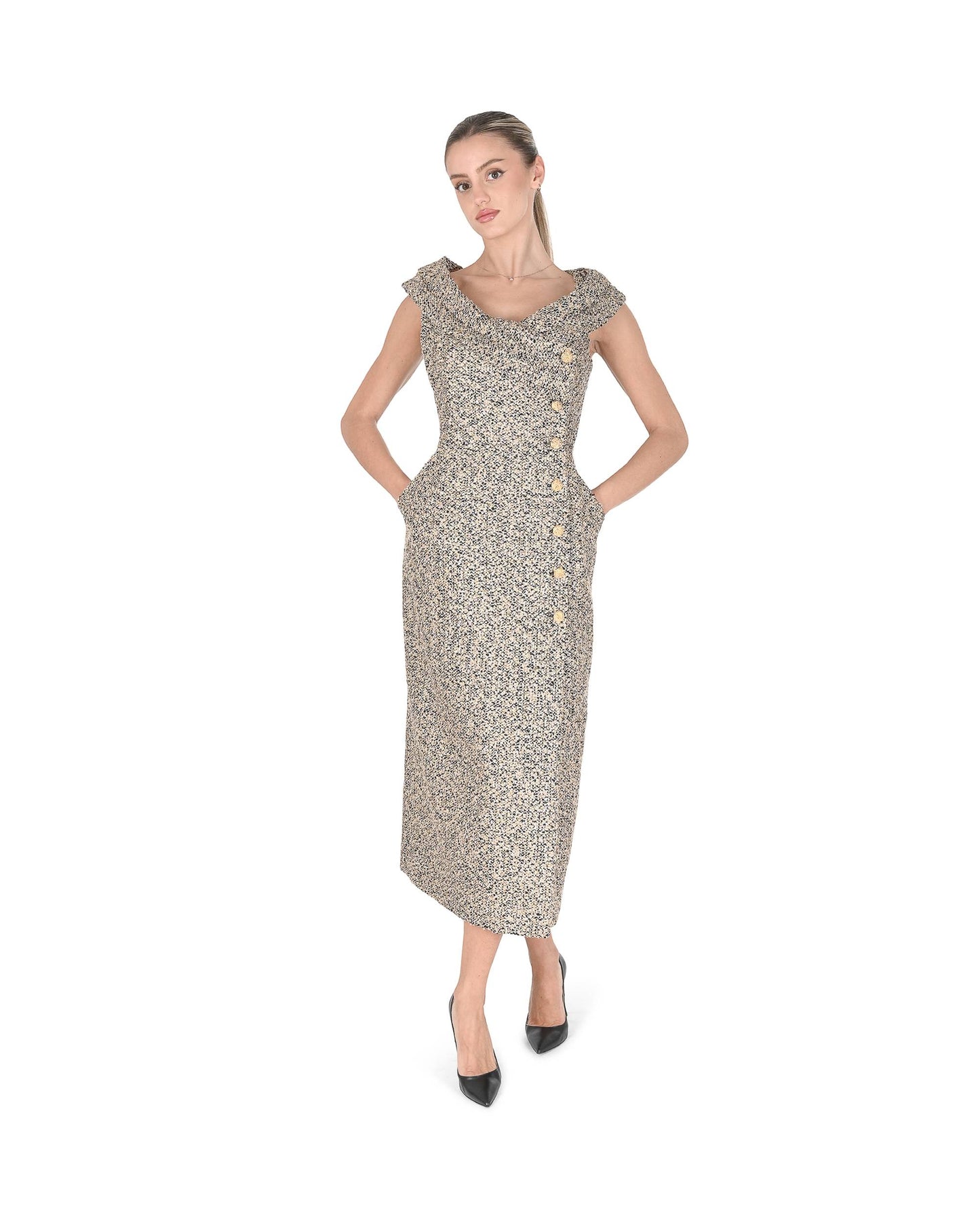 Alessandra Rich Womens Dress FABX3931F4403 0930 8G3